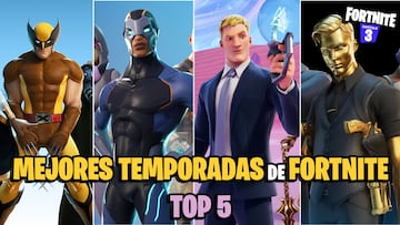 Estas fueron las cinco mejores temporadas de Fortnite