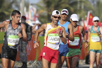 La leyenda. A los 49 años, Chuso García Bragado cumple 13 Mundiales, el que más en la historia del planets. En 1993 ganó el oro en Stuttgart, después llegaron tres platas y sigue al pie del cañón. Un tipo durísimo que en Doha puede sacar partido al clima 