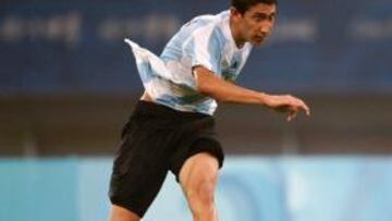 <b>DECISIVO. </b>Di María marcó el gol de la victoria ante Holanda.