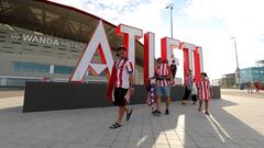 Atlético Madrid fans see results of Metropolitano facelift
