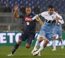 Lazio no pudo imponer su localía ante Napoli en la primera semi