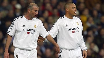 Zidane y Ronaldo, dos galácticos en apuros