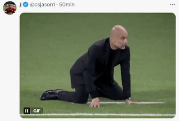 Los memes no dan tregua a Guardiola