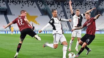 Sigue en vivo y en directo el Juventus  -Milan, por las semifinales de la Copa de Italia, partido que se disputa en el Allianz Stadium.