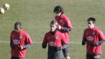 Reyes y Pablo se reincorporan a los entrenamientos con el grupo