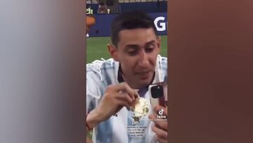 Emociona a medio mundo: la charla de Di María con su familia tras ganar la Copa