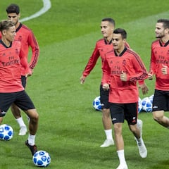 Debut oficial de Reguilón y primera titularidad de Lucas