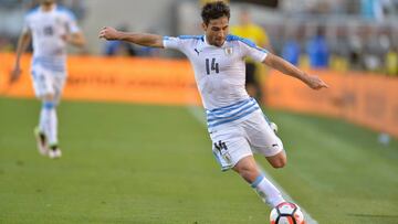 Nicolás Lodeiro en la lista para el Mundial; se olvidan de Rossi