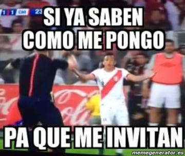 Los mejores memes del Perú - Chile