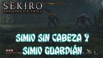 Sekiro: Shadows Die Twice, Gu&iacute;a completa - &iquest;C&oacute;mo matar al Simio sin cabeza?