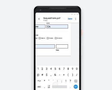 Google Drive por fin te deja rellenar un PDF online