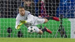 Oblak contra el Chelsea. 