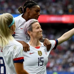 Rapinoe doblega a Francia y mete a EE UU en las semifinales