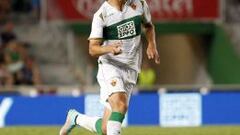 Enzo Roco se ha ganado un lugar en la primera temporada en el Elche. 