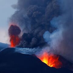 Sorpresa en el volcán: "Es como si fuera una segunda erupción"