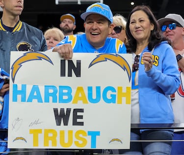 This is Jim Harbaugh’s salary as the LA Chargers head coach: years left and contract details