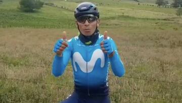 Nairo Quintana preparado para la Vuelta a San Juan