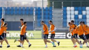 Ancelotti recuperó a seis de los internacionales para la sesión