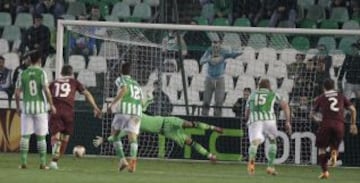 Betis-Rubin Kazan. Eremenko empató de penalti.