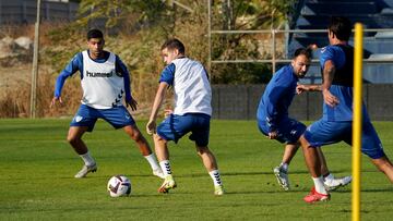 28/10/22 ENTRENAMIENTO MALAGA CF,  HERVIAS