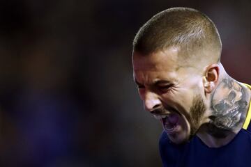 Buenos Aires 1 Octubre 2017
Super Liga 2017
Boca Juniors vs Chacarita Juniors por la 5ta fecha en el Estadio La Bombonera.
 Dario Benedetto de Boca Juniors
Foto Ortiz Gustavo 