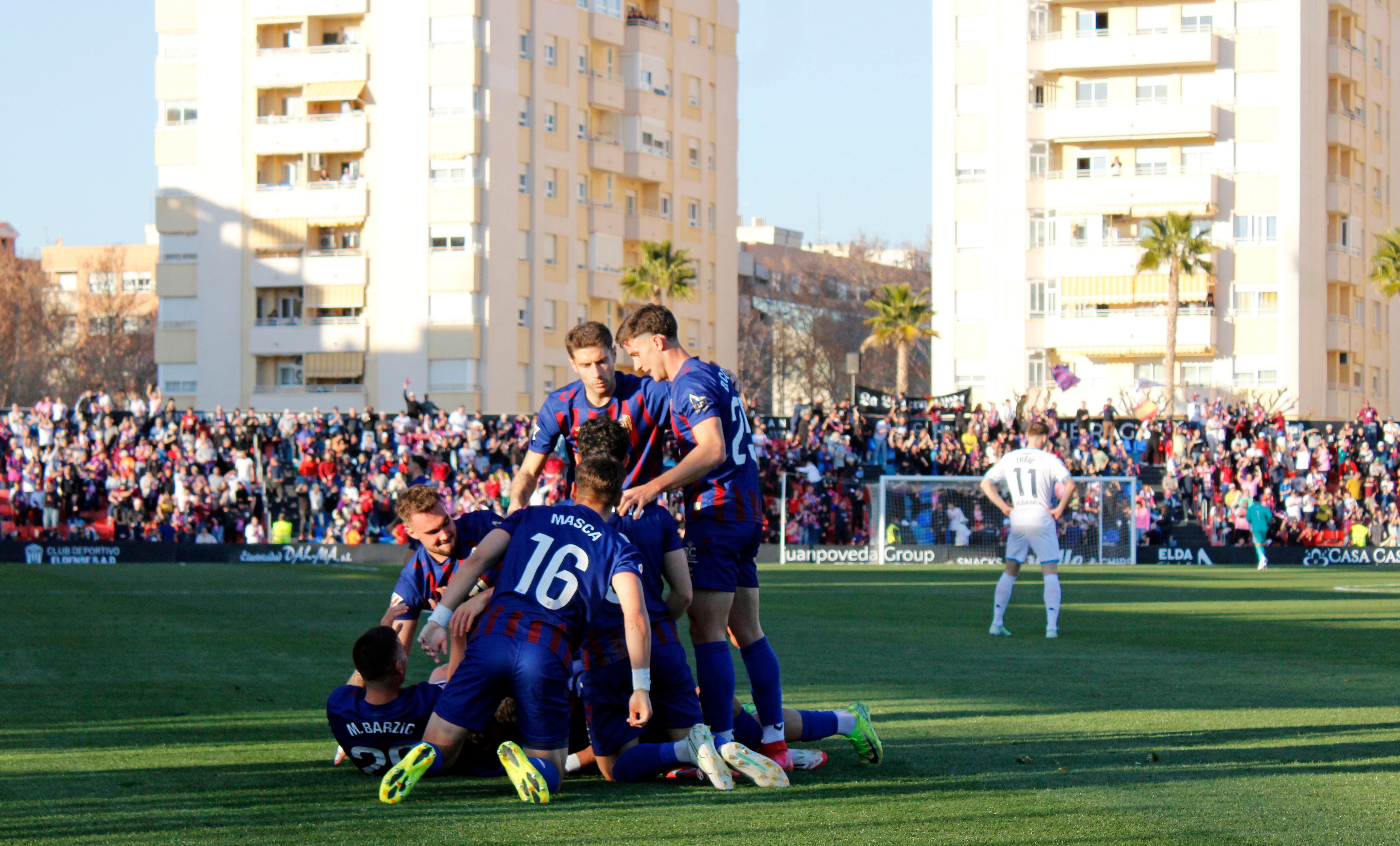 16/02/25  PARTIDO SEGUNDA DIVISION  ELDENSE - DEPORTIVO CORUÑA  SEGUNDO GOL JAVI LLABRES 2-0 ALEGRIA