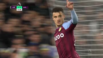 Confirmado, Coutinho es el del Liverpool: ya marca con el Villa de cualquier manera