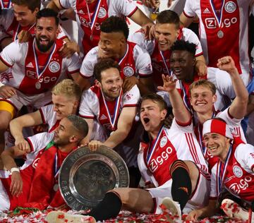 Ajax, campeón en la campaña 2018-2019.