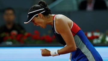 Muguruza rompe la maldición de la segunda ronda en Madrid