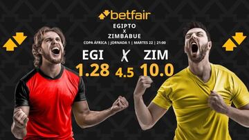 Egipto vs. Zimbabue: horario, dónde ver, pronósticos y estadísticas