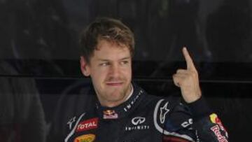<b>EL LÍDER. </b>Vettel confía en ser campeón de nuevo con Red Bull.
