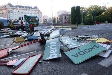 Las protestas pro-Palestina en las calles de Madrid.