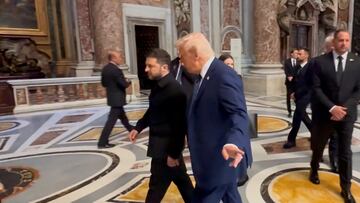 Trump and Zelensky’s pre-Pope funeral encounter revealed