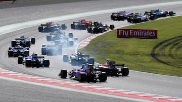 Imagen de la carrera de Japón de F1 en 2017.