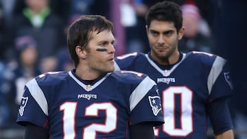 La inevitable decisión entre Tom Brady y Jimmy Garoppolo