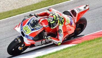 Andrea Iannone fue el mejor del día.