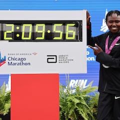 Chepngetich, récord del mundo de maratón, sancionada con tres años por dopaje