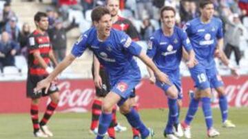 ALEGRÍA. Fede Fernández celebra el gol que le marcó al Celta.