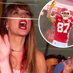 La viral reacción de Taylor Swift al touchdown de Travis Kelce