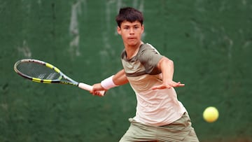 Jaime Alcaraz, en la Real Sociedad Club de Campo Murcia.