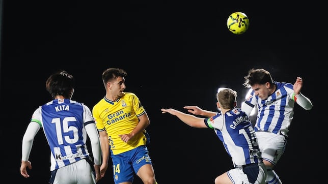 Las Palmas tropieza en Zubieta pese al empeño de Jesé