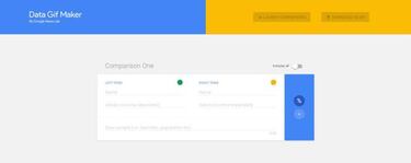 Crea comparativas en movimiento para tus presentaciones con Data GIF Maker