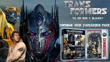 Consigue la saga completa de Transformers en Blu-ray