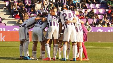 VALLADOLID. 12/12/21. PHOTOGENIC. PARTIDO DE LA LIGA SMARTBANK ENTRE EL REAL VALLADOLID Y EL OVIEDO.