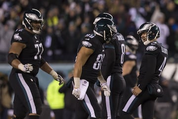 Las imágenes del último MNF entre los Eagles y Raiders