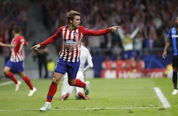 2-1. Griezmann celebró el segundo gol.