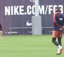 Roma pasó factura: así entró Piqué al entrenamiento...