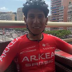 Nairo confirma que estará en el Mundial y que su lesión va bien