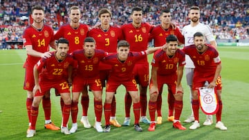 Once titular de Espa?a en la final de la Nations League de 2023.