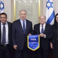 Blatter propone un "partido de la paz" entre Israel y Palestina